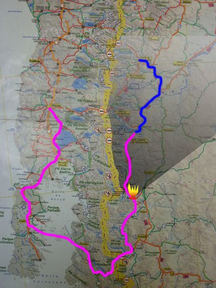 Plan 2 : Junin _-Bariloche - Osorno