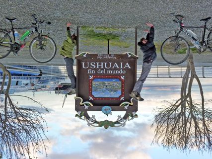 USHUAIA fin du monde, ça retourne un peu ¡¡¡¡