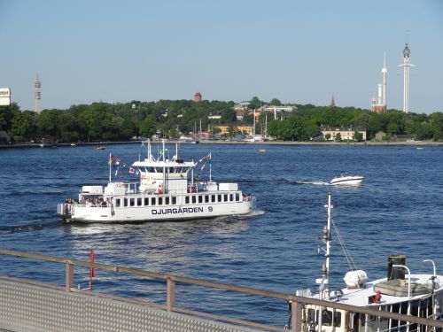 le ferry pour Djürgarden