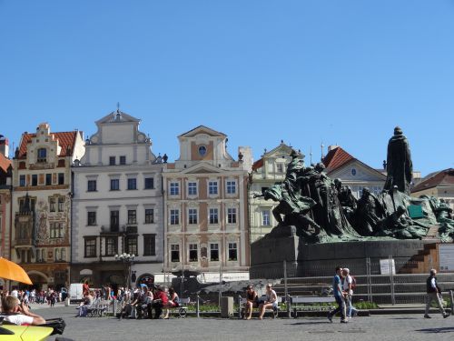 monument à Jan Hus