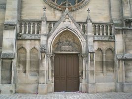 Porte entrée Eglise Viarmes