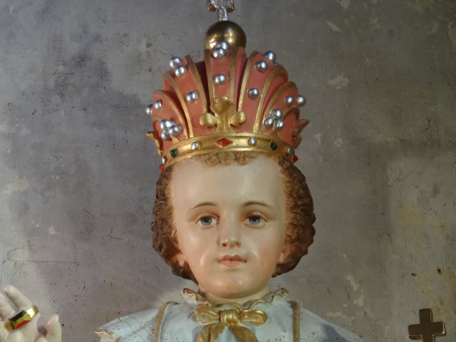 Enfant Jésus de Prague tête