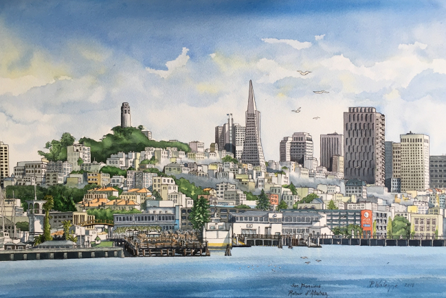 San Francisco. Retour d'Alcatraz