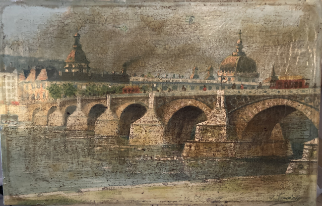 Pont de la guillotière - Lyon - vers 1900