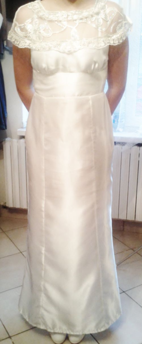 Robe de soirée blancche