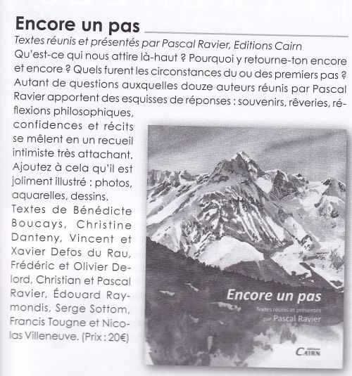 Article Revue Pyrénéenne Décembre 2011