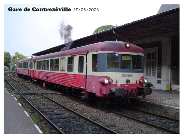 Gare de Contrexéville - 17/08/2003