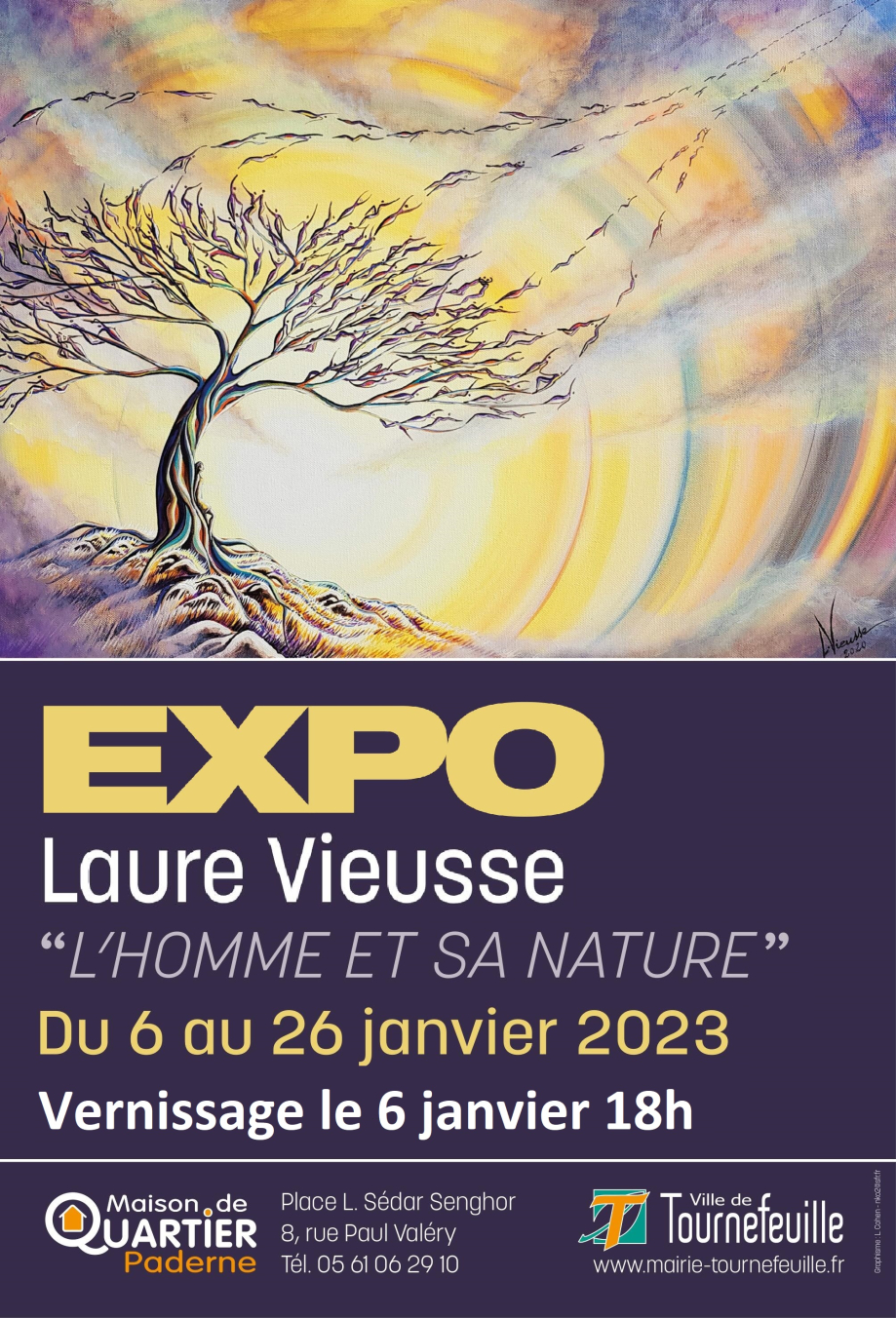 Affiche Expo VIEUSSE - Copie