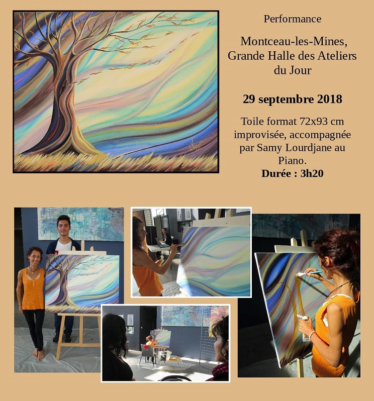 Performance à Montceau-les-Mines, 29 septembre 2018
