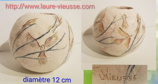 Boule aux oiseaux, dimètre 12 cm