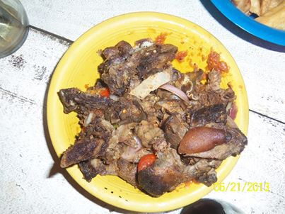 La viande à la manière Togolaise