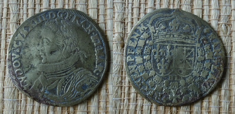 J44 - Louis XIII roi de France & de Navarre