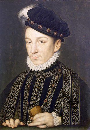 Charles IX par François Clouet (fondation Bomberg - Toulouse)