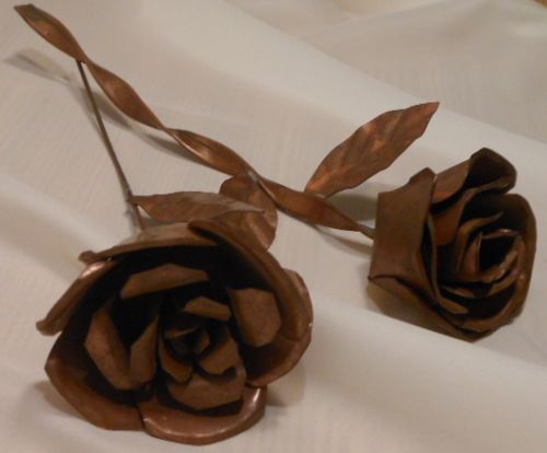 Roses cuivre