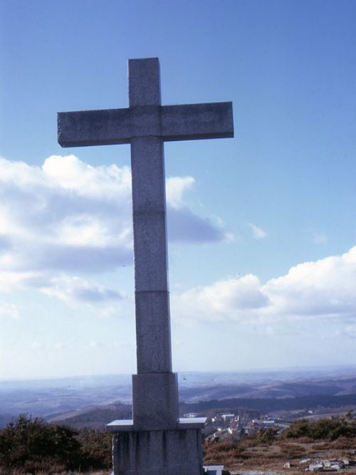 la croix des carriers en 1972 (photo AD)