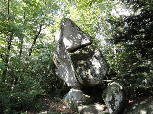 le roc du Verdier en 2011