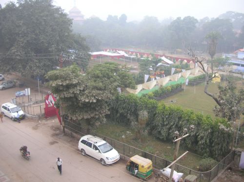 Varanasi - La vue de la chambre