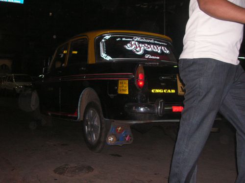 Mumbai (Bombay) - Le taxi