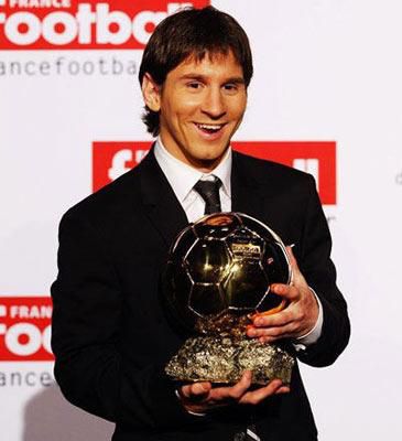 3ème Ballon d'Or pour Messi !!