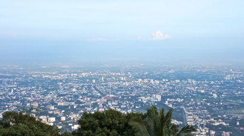 Vue panoramique de Chiang Mai