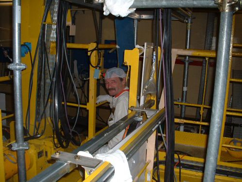 Gilles en plein travail sur site nucléaire (rare - 2004)