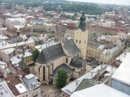 Vue aérienne de L'VIV