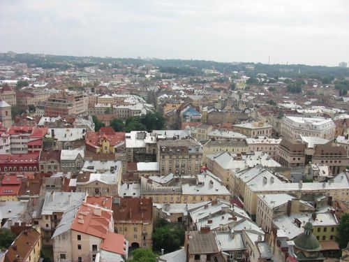 Vue aérienne de L'VIV