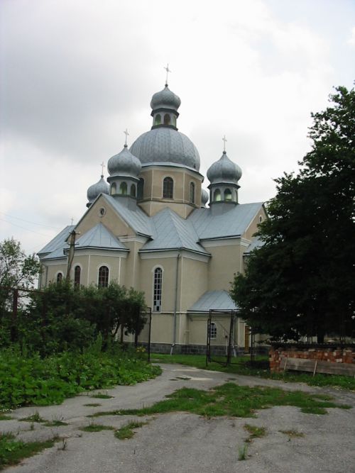 La nouvelle église d'ORYSKOWCE