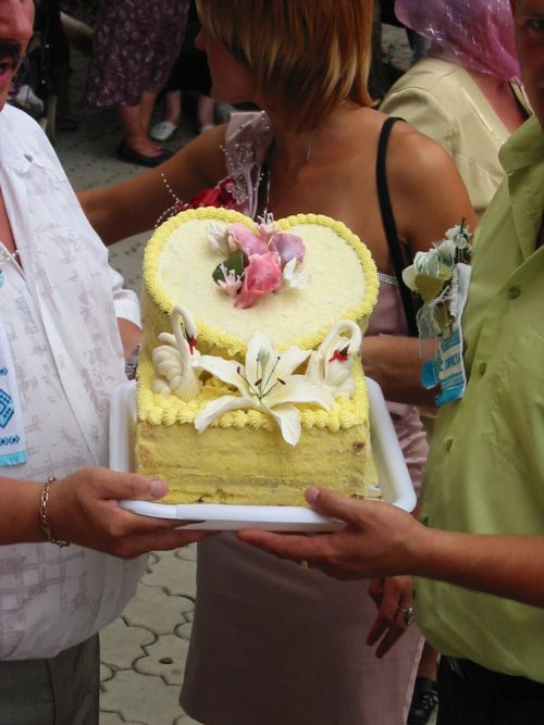 Présentation des gâteaux pour offrandes