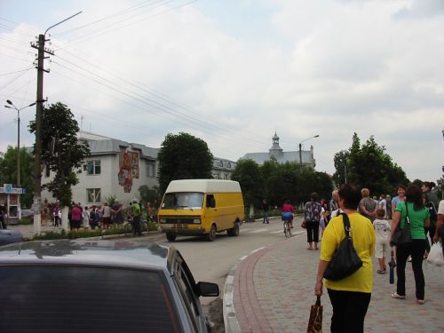 Vue au centre de Kopychyntsi