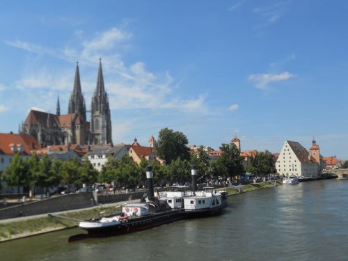 Le Danube à REGENSBURG