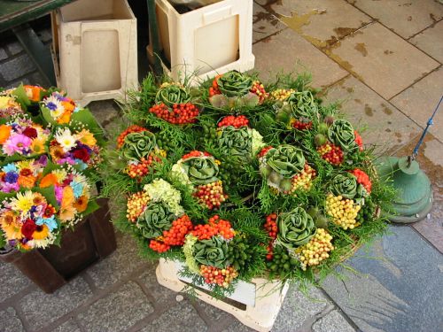 Marché au fleur à KRAKOW