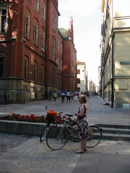 En vélo à KRAKOW 23 juillet 2011