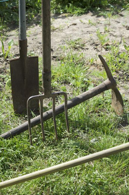 La Fourche Bèche pour déterrer et aérer la terre !