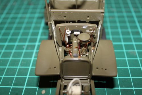 GMC CCKW 353 TAMIYA, montage en cours