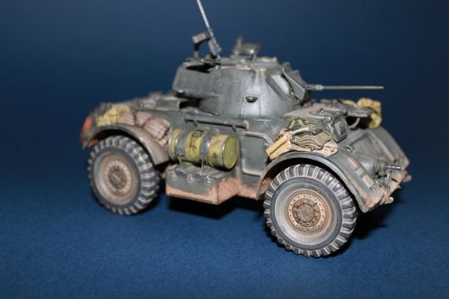 Staghound Mk I, late version, 7 Armoured Division (GB), Normandie 1944