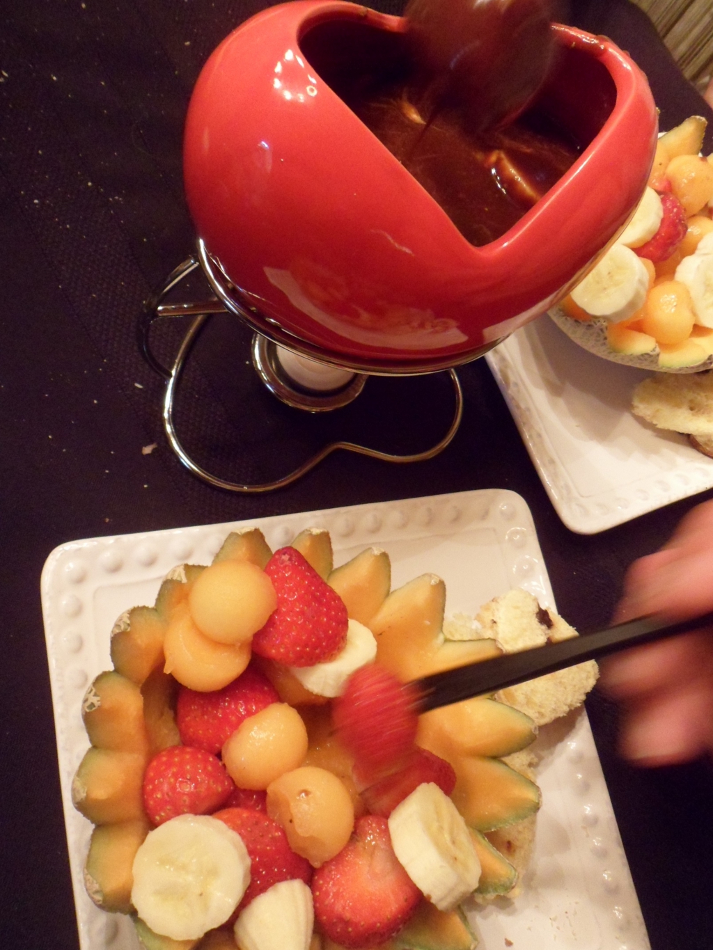 Recette de fondue au chocolat réinventée