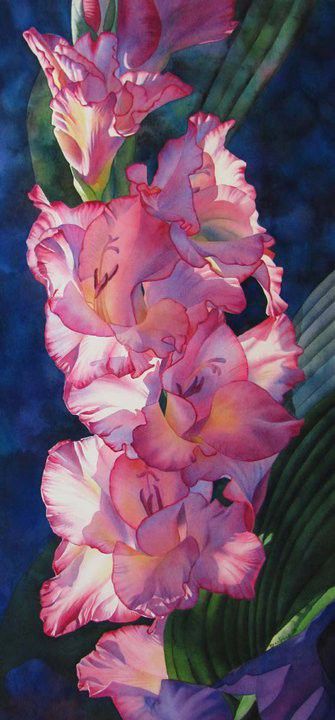 Barbara Fox. American watercolor painter