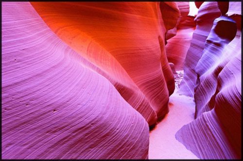 L’Antelope Canyon dans l’Arizona, Etats-Unis