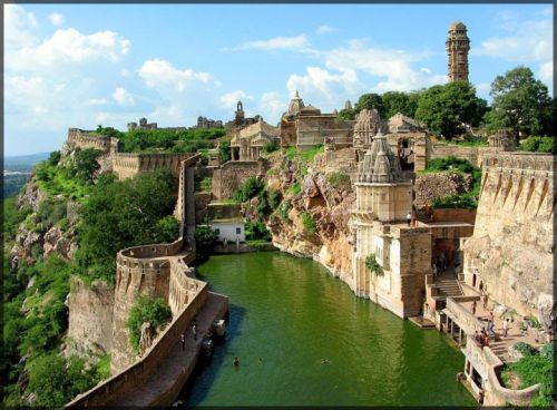 Le Fort Chittorgarh, Inde