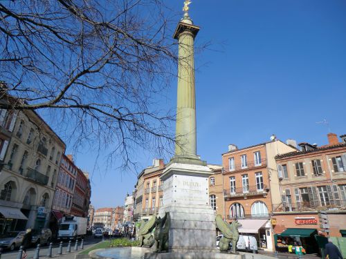 La fontaine de la place Dupuy