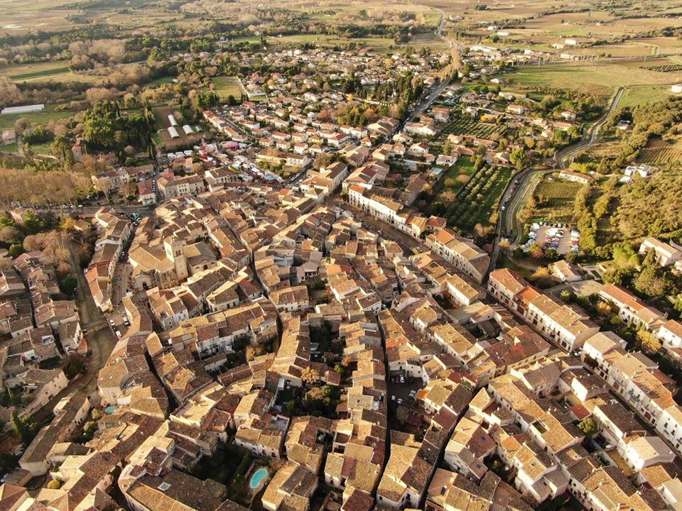 ANIANE Joli village de la vallée de l'Hérault près du Pont du Diable et de St.Guilhem du Désert