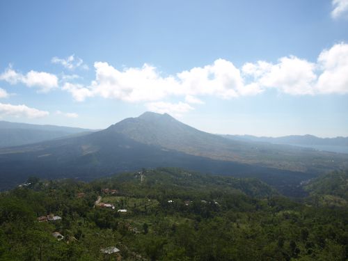 Mont Batur, highest pic in Bali