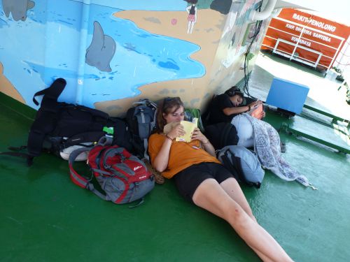 In the boat