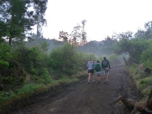 up to Kawa Ijen, 5 am