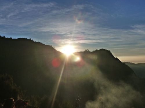 sunrise in Mt Bromo, 5h15
