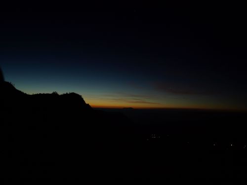 sunrise in Mt Bromo, 5h15