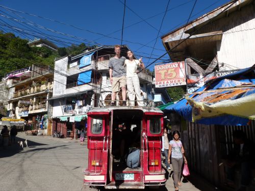 à banaue, départ pour Sagada