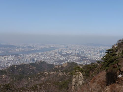 Amazing view on Seoul