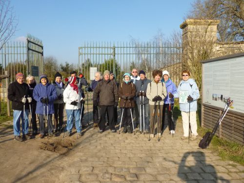 Marche nordique Parc de Versailles fév. 2013